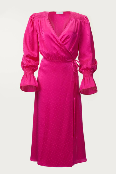 Shop Art Dealer Diane Dress In Pink