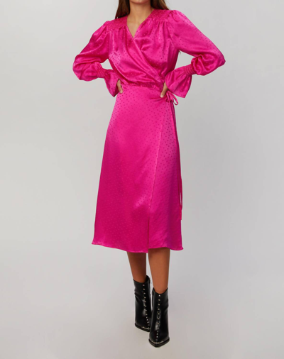 Shop Art Dealer Diane Dress In Pink