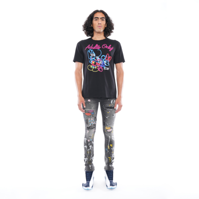 Shop Cult Of Individuality Punk Super Skinny In Grey