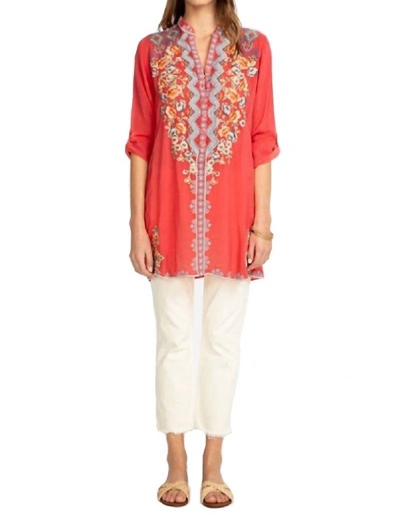 JOHNNY WAS HARLOW TUNIC IN PASSIONFRUIT 