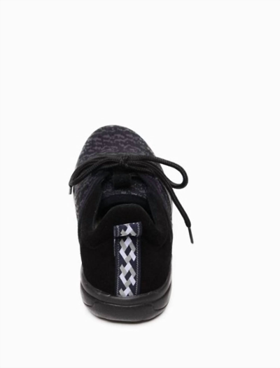 Shop Minnetonka Eco Anew Sneaker In Black