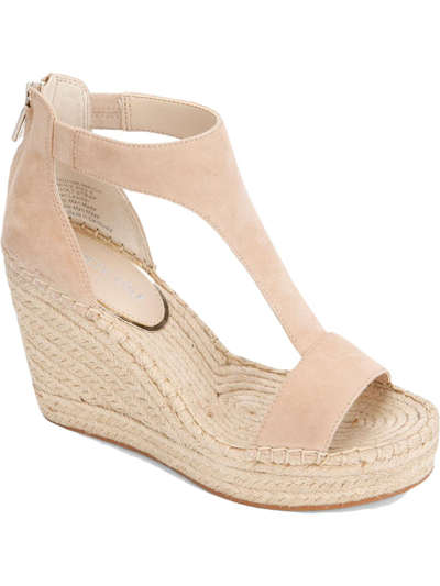 Shop Kenneth Cole New York Olivia Womens Leather Wedge Espadrilles In Multi