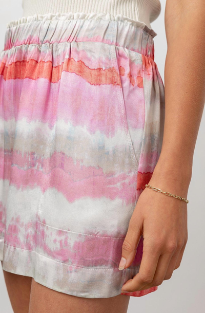 Rails Leighton Shorts In Coral Waves In Multi