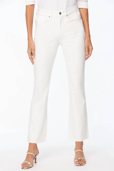 Shop Nydj Slim Bootcut Ankle W/fray In White