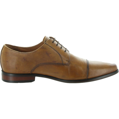 Shop Florsheim Postino Mens Leather Lace Up Oxfords In Green