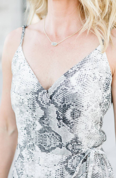 Sanctuary Wrap It Up Tank Dress In Queensnake In Multi