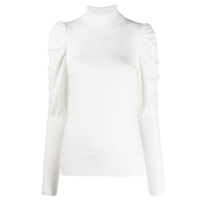 Shop Alexis Foster Turtleneck Sweater In White