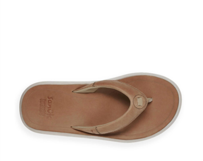 Sanuk Rippah Sustainasole In Tan In Multi