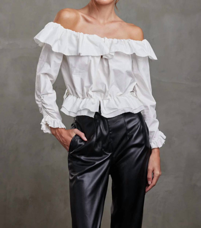 Shop Sundays Axis Blouse In White