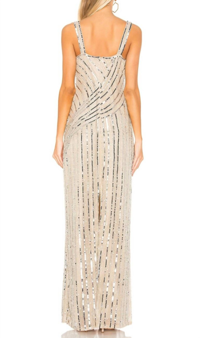 Parker Black Lisbeth Gown In Champagne In White