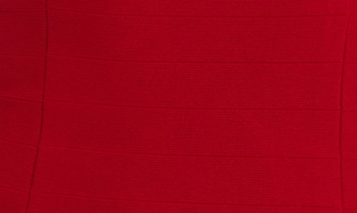 Shop Morgan & Co. Strapless Body-con Minidress In Red