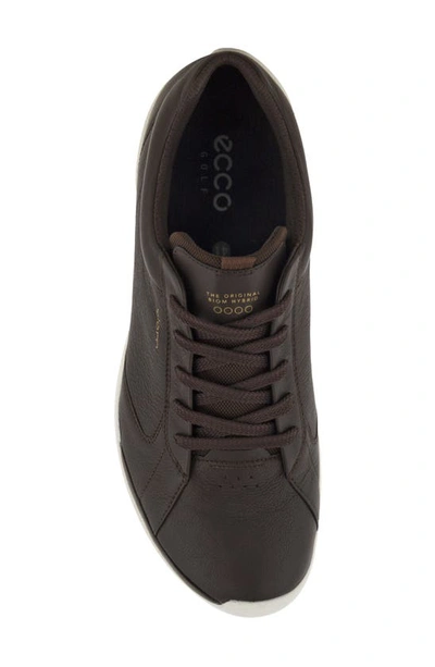 Shop Ecco Biom® Hybrid Waterproof Golf Shoe In Mocha