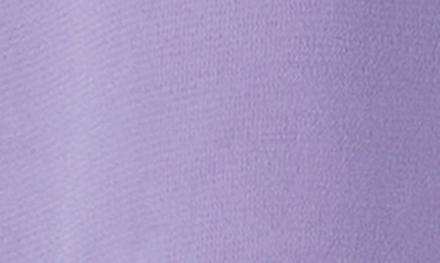 Shop 1.state Flutter Sleeve Split Neck Chiffon Blouse In Twilight Purple