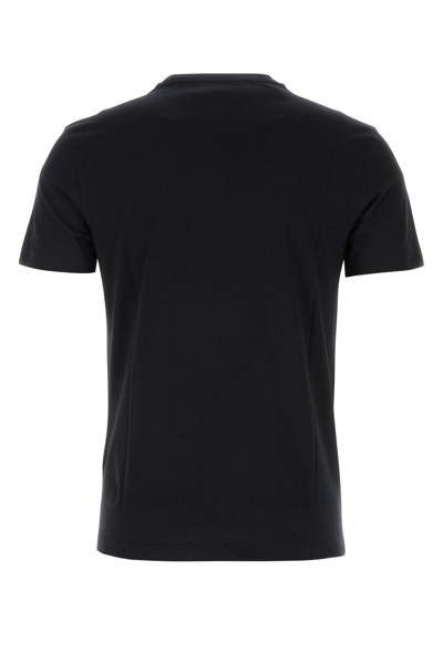 Versace Medusa Minimalist Crew Neck T-shirt In Black