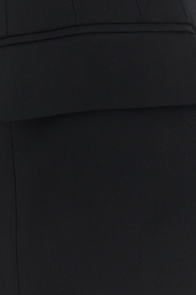 Alexander Mcqueen Zip Slash Mini Skirt