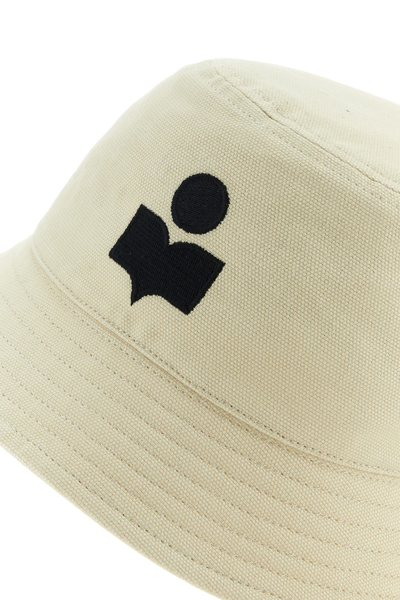 Isabel Marant Women Ivory Cotton Haley Bucket Hat