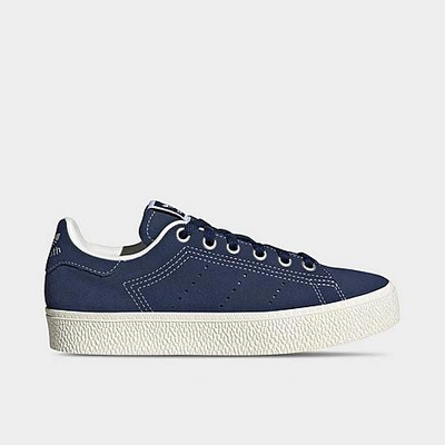 Shop Adidas Originals Adidas Big Kids' Originals Stan Smith Cs Casual Shoes In Dark Blue/core White/gum