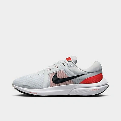 Shop Nike Men's Vomero 16 Running Shoes In Photon Dust/light Crimson/white/black