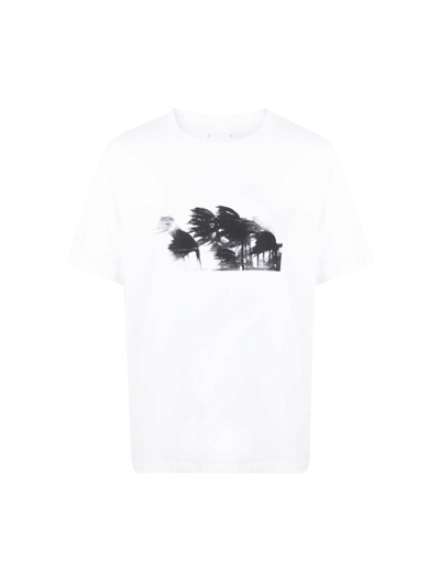 Oamc Palms Tee In White