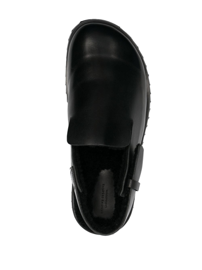 Shop Officine Creative Introspectus 004 Leather Sandals In Black