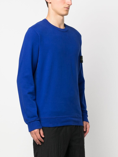 Stone Island 5100052 Organic Cotton With Nylon In Blue