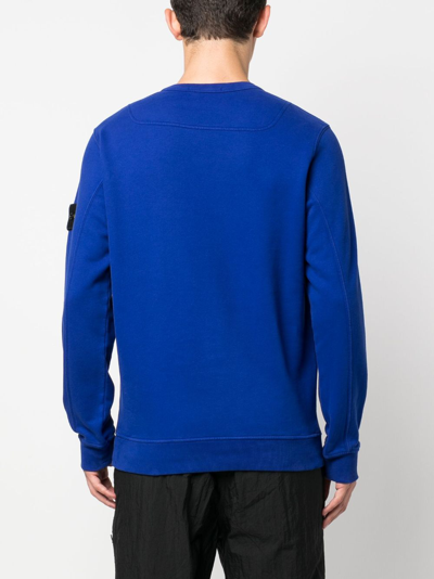 Stone Island 5100052 Organic Cotton With Nylon In Blue