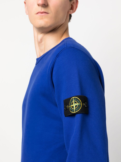 Stone Island 5100052 Organic Cotton With Nylon In Blue