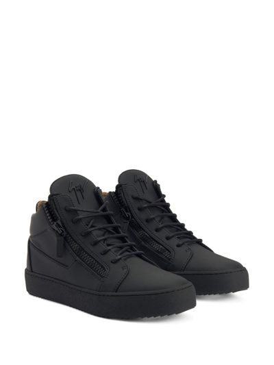 Shop Giuseppe Zanotti Kriss Hi-top Sneakers In Black