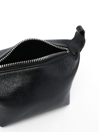 Shop Eéra Tiny Moon Leather Tote Bag In Black