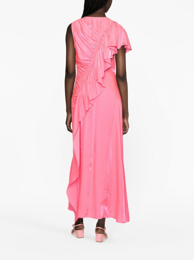 Shop Ulla Johnson Lali Long Dress In Pink