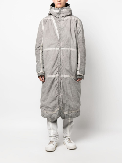 Boris Bidjan Saberi Reversible Padded Coat In Black