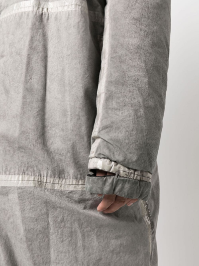 Boris Bidjan Saberi Reversible Padded Coat In Black