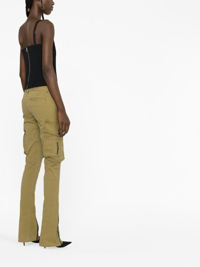 Dsquared2 Multi-pocket Skinny Jeans In Green