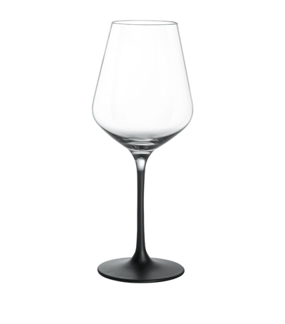 Shop Villeroy & Boch Set Of 4 Manufacture Rock White Wine Glasses (380ml) In Clear