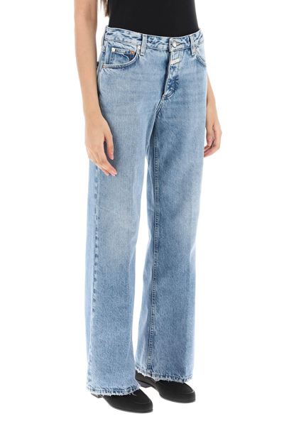 Shop Closed Straight Leg Jeans In Light Blue