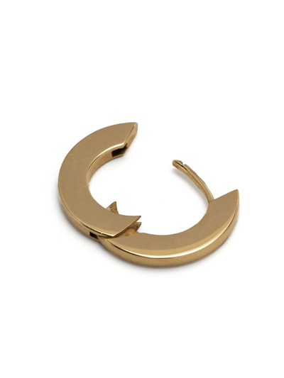 Cadar 18kt Yellow Gold Small Plain Hoop Earrings In Gold