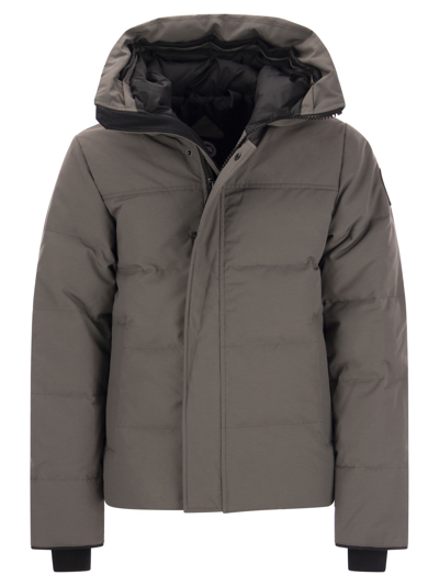 Shop Canada Goose Macmillan - Hooded Parka In Grey