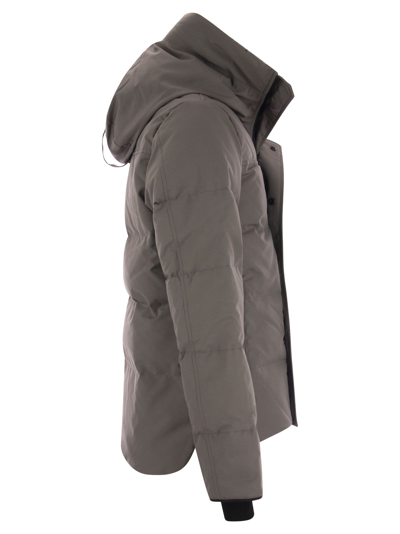 Shop Canada Goose Macmillan - Hooded Parka In Grey