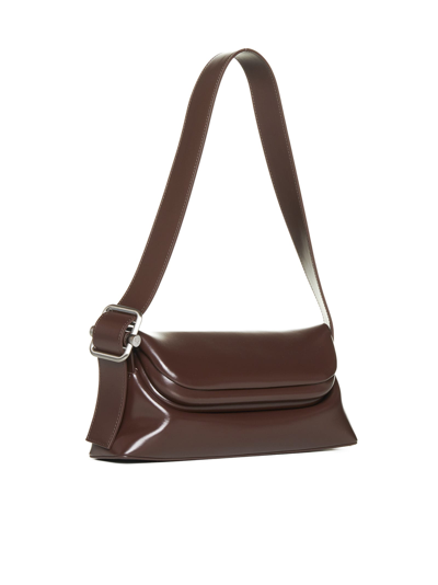 Shop Osoi Shoulder Bag In Choco Brown