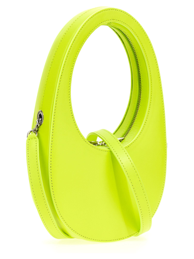 Shop Coperni Mini Cross Body Swipe Bag Handbag In Yellow