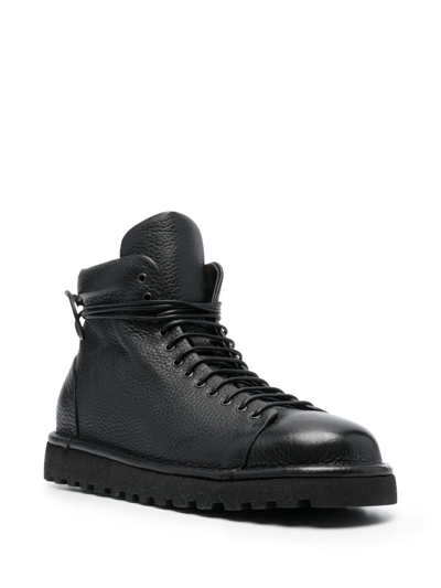 Marsèll Gomme Man Ankle Boots Black Size 7.5 Leather In Black