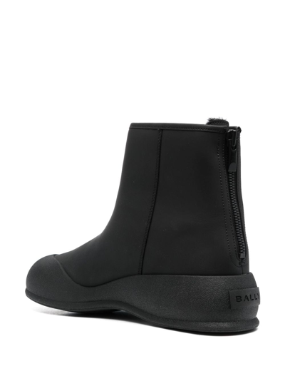 Shop Bally Guard Matte Ankle Boots In Schwarz