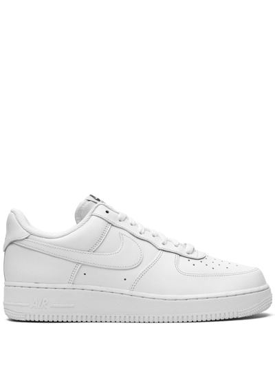 Shop Nike Air Force 1 Low Flyease Sneakers In Weiss