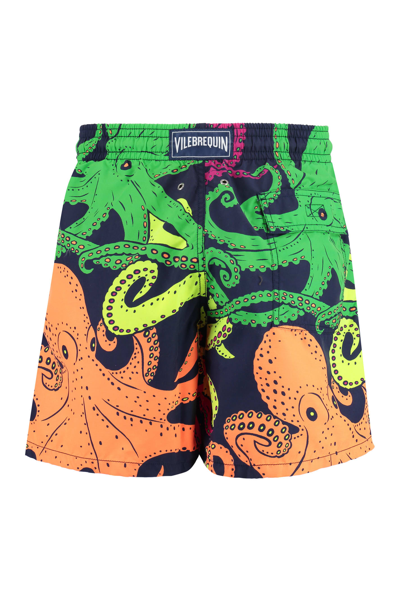 Shop Vilebrequin Moorea Swim Shorts In Multicolor