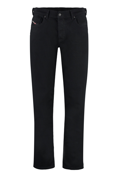 Shop Diesel 2023 D-finitive Tapered Fit Jeans In Black