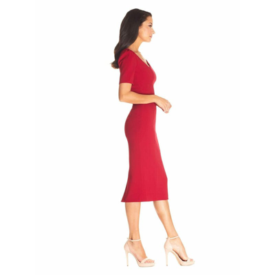 Shop Dress The Population Ruth Dress In Red