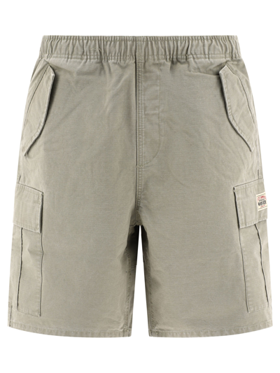 Shop Stussy "cargo Beach" Shorts In Green