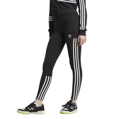 Shop Adidas Originals Womens  Class Of 72 Leggings In Black/white