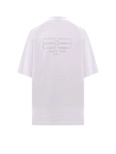 Shop Balenciaga T-shirt In White