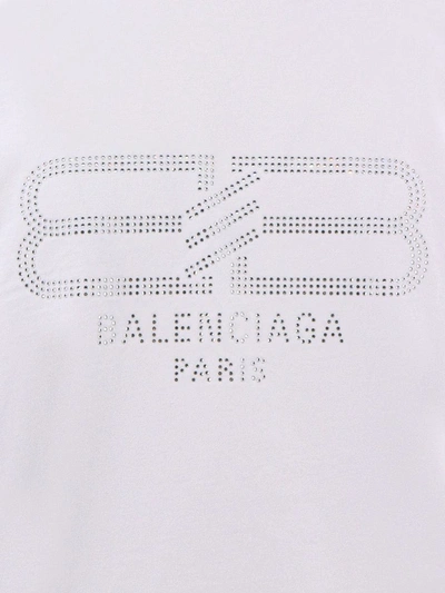 Shop Balenciaga T-shirt In White